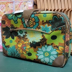 Vintage Floral traveling case